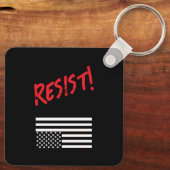 Verteidigen Sie unseren demokratischen Schlüsselan Schlüsselanhänger (Rückseite)