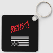 Verteidigen Sie unseren demokratischen Schlüsselan Schlüsselanhänger (Rückseite)