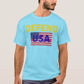 Verteidigen Sie USA verteidigen Ihr Recht auf frei T-Shirt (Vorderseite)