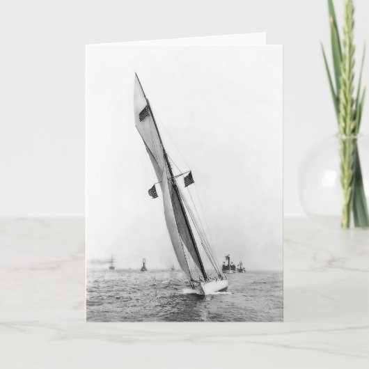 Verteidiger 1895 karte (Vorderseite)