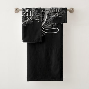 Verteidiger Badhandtuch Set