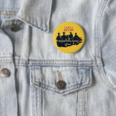 Verteidiger der Freiheit hellorange Button (Beispiel)