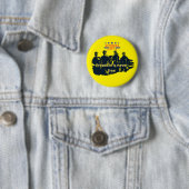 Verteidiger der Freiheit in strahlendem Gelb Button (Beispiel)