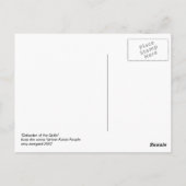 Verteidiger der Grille Postkarte (Rückseite)