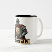 Verteidiger der Pi Zweifarbige Tasse (VorderseiteRechts)