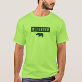 Verteidiger der wild lebender Tiere T-Shirt (Vorderseite)