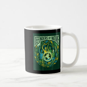 Verteidiger des Tages der Erde Naturliebhaber Männ Kaffeetasse