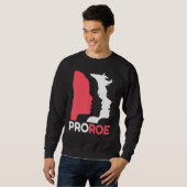 Verteidiger Roe V Wade Pro Choice Abortion Rights Sweatshirt (Vorne ganz)