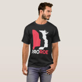 Verteidiger Roe V Wade Pro Choice Abortion Rights  T-Shirt (Vorne ganz)