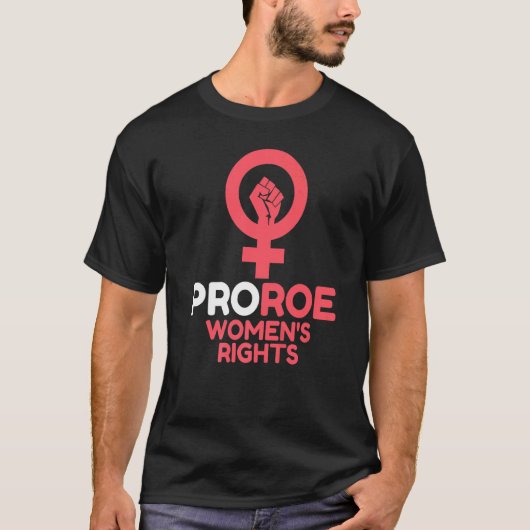 Verteidiger Roe V Wade Pro Choice Abortion Rights T-Shirt (Vorderseite)