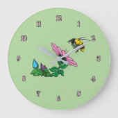 Verteidiger-Uhr Große Wanduhr (Vorderseite)