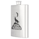 Verteidiger Wilderness Wolf Moon Flachmann (Links)
