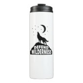 Verteidiger Wilderness Wolf Moon Thermosbecher (Vorderseite)