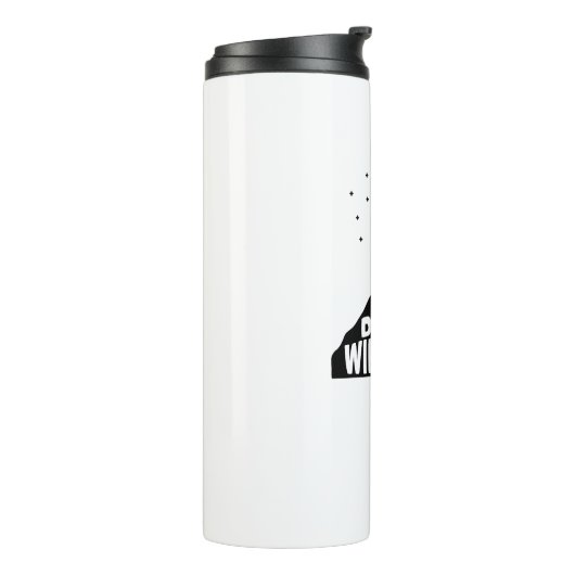 Verteidiger Wilderness Wolf Moon Thermosbecher (Nach links gedreht)