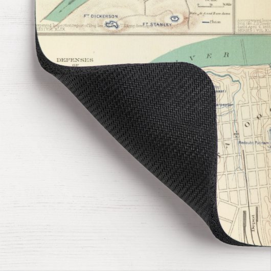 Verteidigung Chattanooga Mousepad (Ecke)
