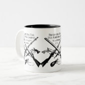 VERTEIDIGUNG DER 2. ÄNDERUNG ZWEIFARBIGE TASSE (Vorderseite Links)