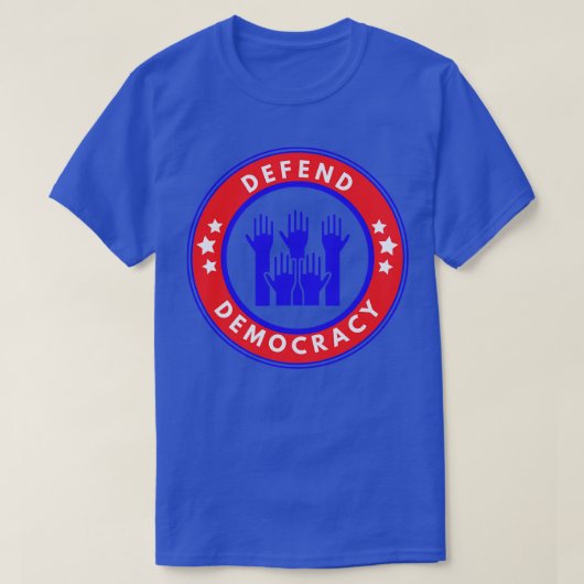 Verteidigung der Demokratie 24 T-Shirt (Design vorne)