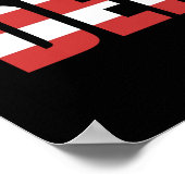 Verteidigung der Demokratie für Demokratie und Wah Poster (Ecke)