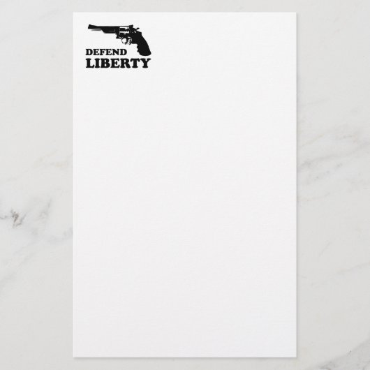 Verteidigung der Freiheit Briefpapier (Vorderseite)