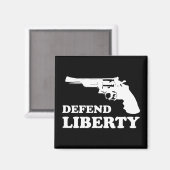 Verteidigung der Freiheit Magnet (Vorderseite/Rückseite)