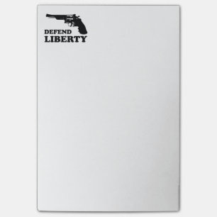 Verteidigung der Freiheit Post-it Klebezettel