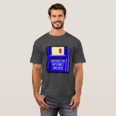 Verteidigung der Internet Archive-Diskette T-Shirt (Vorne ganz)