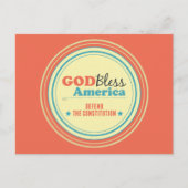 Verteidigung der Verfassung Postkarte (Vorderseite)