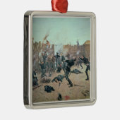 Verteidigung des Forts: Amerikanischer Ureinwohner Ornament Aus Metall (Rechts)