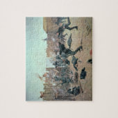 Verteidigung des Forts: Amerikanischer Ureinwohner Puzzle (Vertikal)