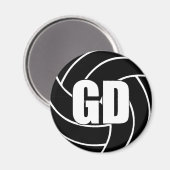 Verteidigung des Netball-Ziels Magnet (Vorderseite/Rückseite)