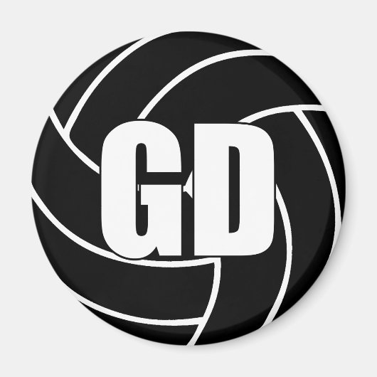 Verteidigung des Netball-Ziels Magnet (Vorne)