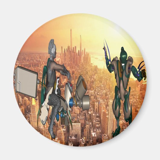 Verteidigung des Planeten Erde Magnet (Vorne)