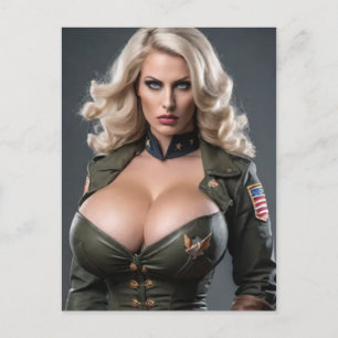 Verteidigung des Vaterlandes Postkarte