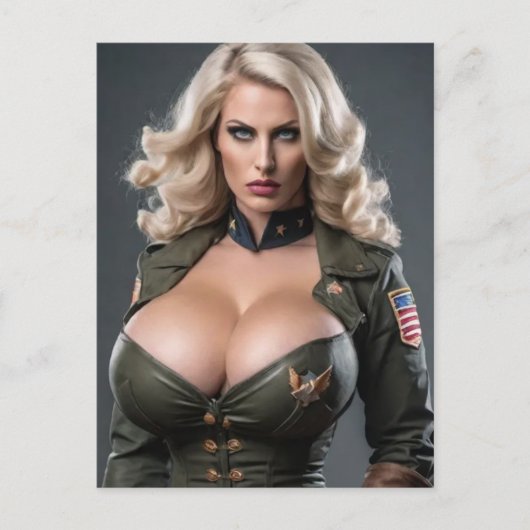 Verteidigung des Vaterlandes Postkarte (Vorderseite)