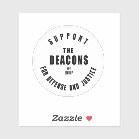 Verteidigung | Die Deacons Aufkleber (Blatt)