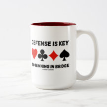 Verteidigung ist der Schlüssel zum Sieg in Bridge 