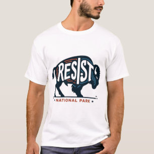 Verteidigung öffentlicher Landstriche Retro Resist T-Shirt