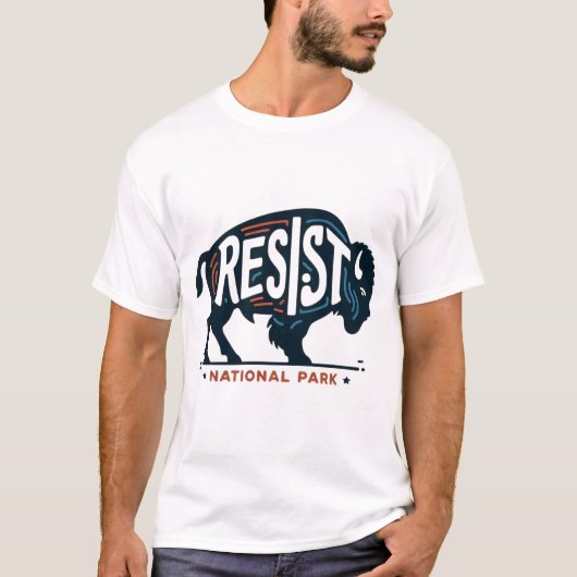 Verteidigung öffentlicher Landstriche Retro Resist T-Shirt (Vorderseite)