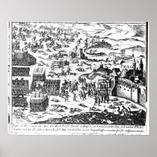 Verteidigung Prag, 1618 Poster