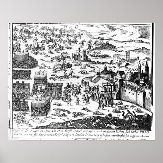 Verteidigung Prag, 1618 Poster (Vorne)