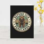 Verteidigung unserer Parklandschaften Karte (Gelbe Blume)
