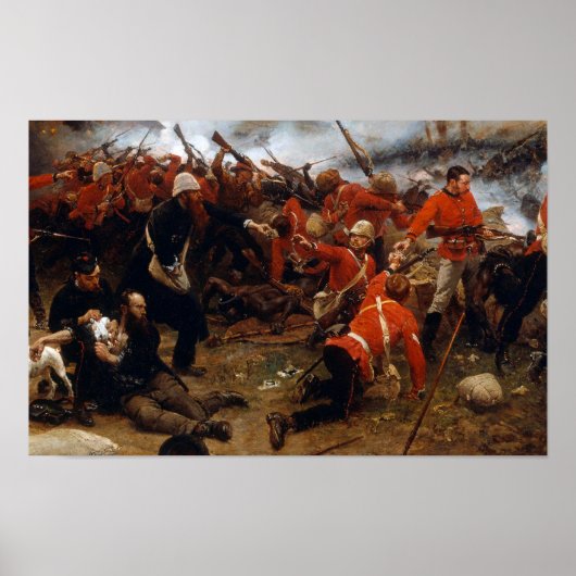 Verteidigung von Rorkes Drift Poster (Vorne)