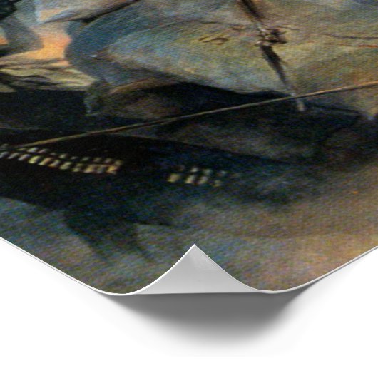 Verteidigung von Rorkes Drift Poster (Ecke)