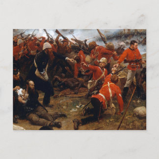 Verteidigung von Rorkes Drift Postkarte