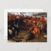 Verteidigung von Rorkes Drift Postkarte (Vorne/Hinten)