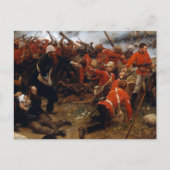 Verteidigung von Rorkes Drift Postkarte (Vorderseite)