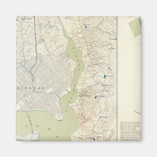 Verteidigung Washington Magnet (Vorne)