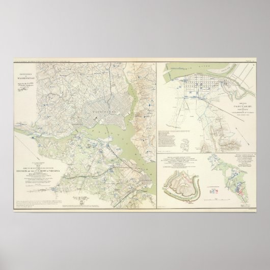 Verteidigung Washington Poster (Vorne)