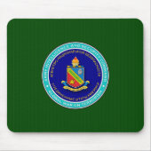 Verteidigungs-Sprachinstitutinsignien auf Mousepad (Vorne)