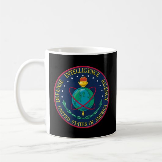 Verteidigungsgeheimdienst Dia Dod Military Kaffeetasse (Links)